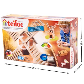 Building set - windmall - 100 pieces